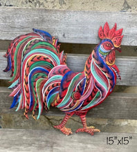Load image into Gallery viewer, Festive Rooster - Painted