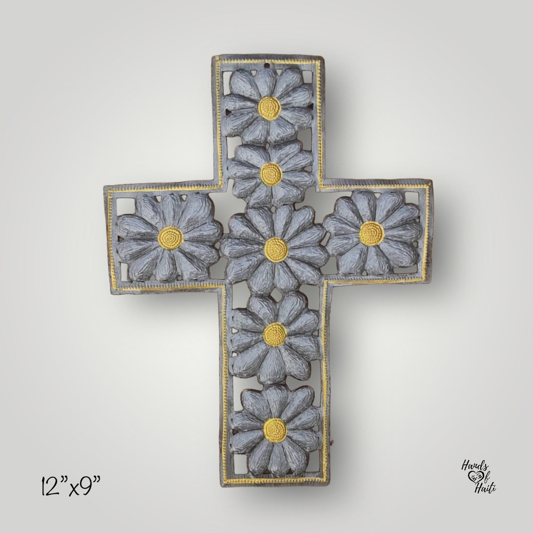 Sunflower Cross