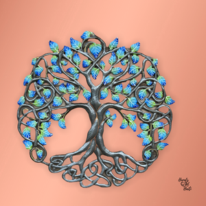Blue Tree of Life 23”