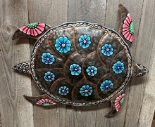 Load image into Gallery viewer, Huge Turtle with Flowers