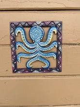Load image into Gallery viewer, Octopus Square - Painted