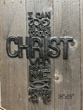 Load image into Gallery viewer, I Can Do All Things Through Christ Cross
